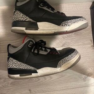 Air Jordan 3 Retro OG Black Cement 2017 Size 10